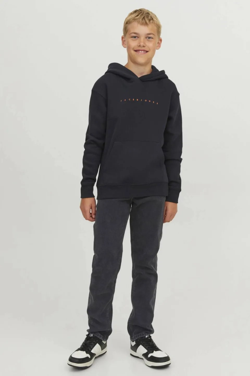 Jack & Jones JUNIOR regular fit jeans - zwart denim, foto 6