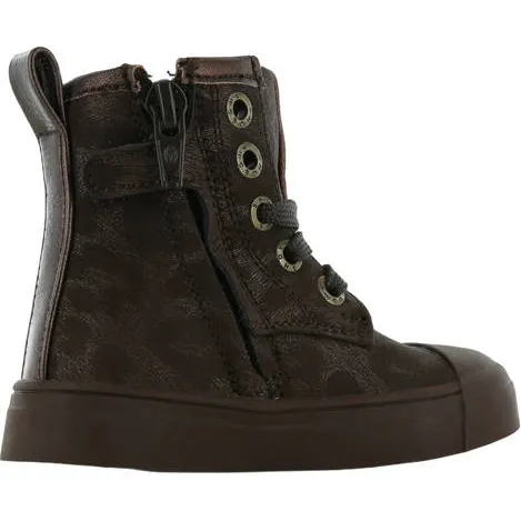 Shoesme suède sneakers - donkerbruin, foto 4