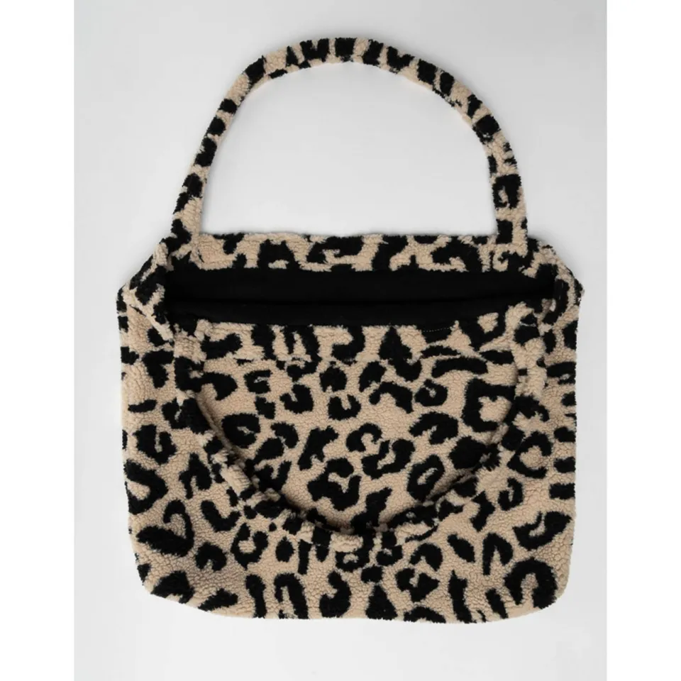 Studio Noos Holy Cow Teddy Mom Bag luiertas ecru zwart, foto 2