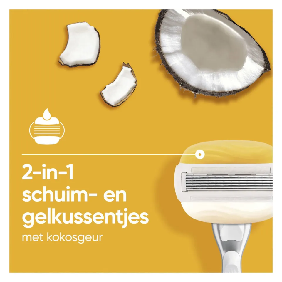 Gillette Venus Pro ComfortGlide scheermesjes met kokosgeur, foto 7