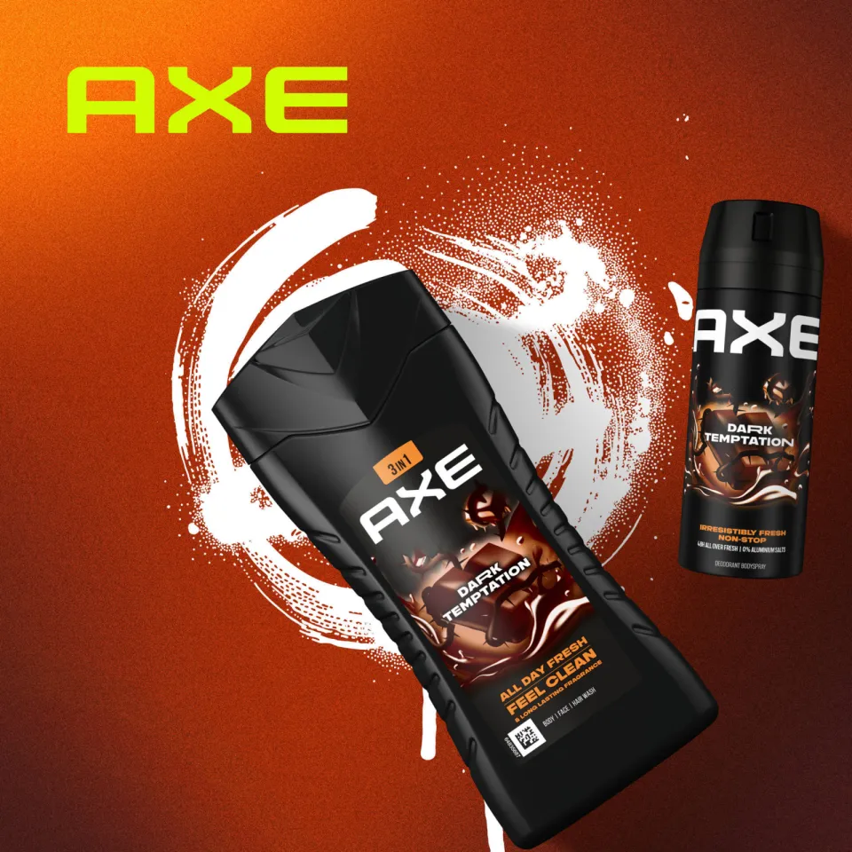 Axe Dark Temptation FIFA 3-in-1 douchegel 6 x 250 ml, foto 4