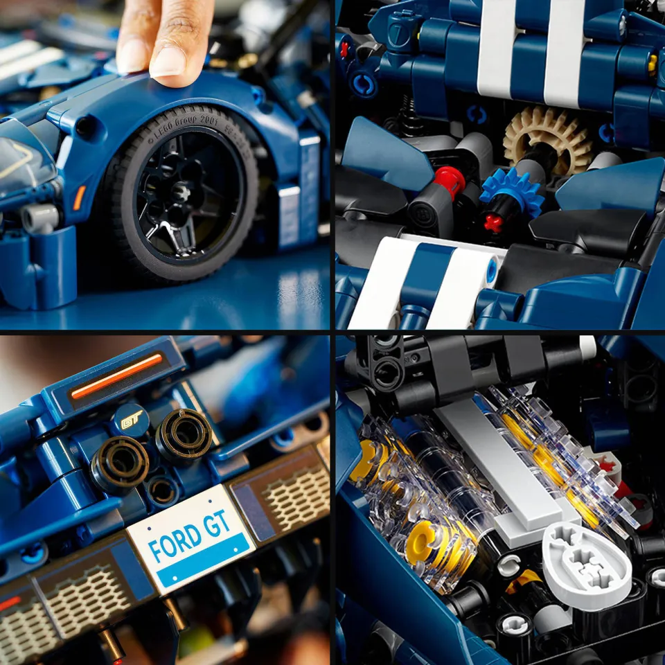 Lego Technic 2022 Ford GT Auto Supercar Model Bouwpakket voor Volwassenen 42154, foto 6