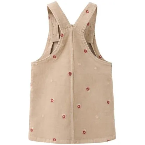 Mango gebloemde overgooier met borduursels beige, foto 3
