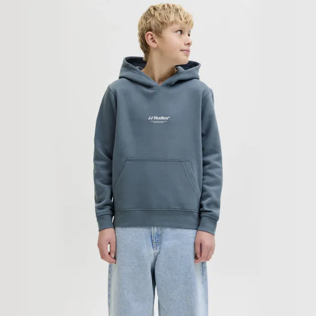 Jack & Jones JUNIOR hoodie blauw