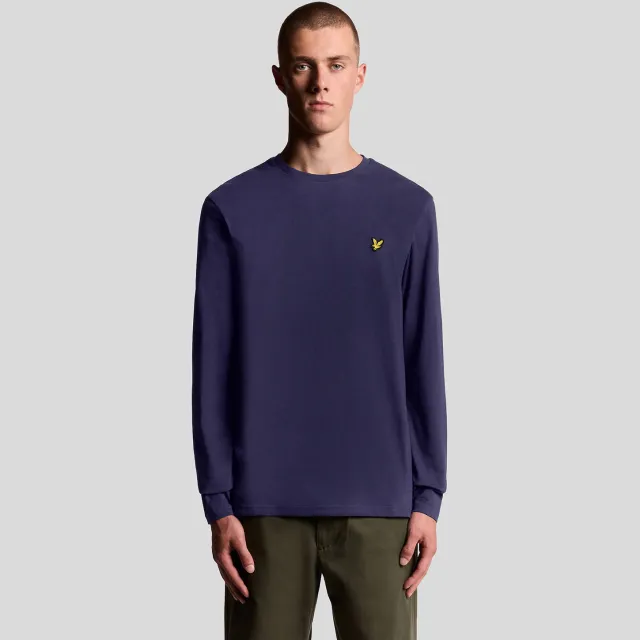 Lyle & Scott longsleeve donkerblauw