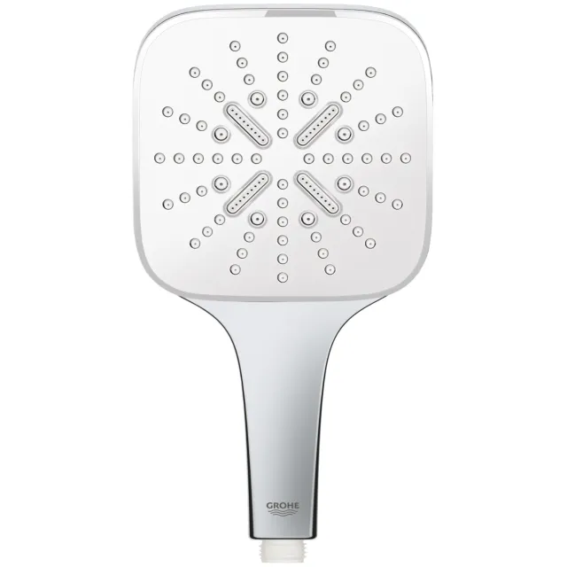 Grohe Handdouche GROHE Rainshower SmartActive 130 Cube 13cm Chroom/Wit