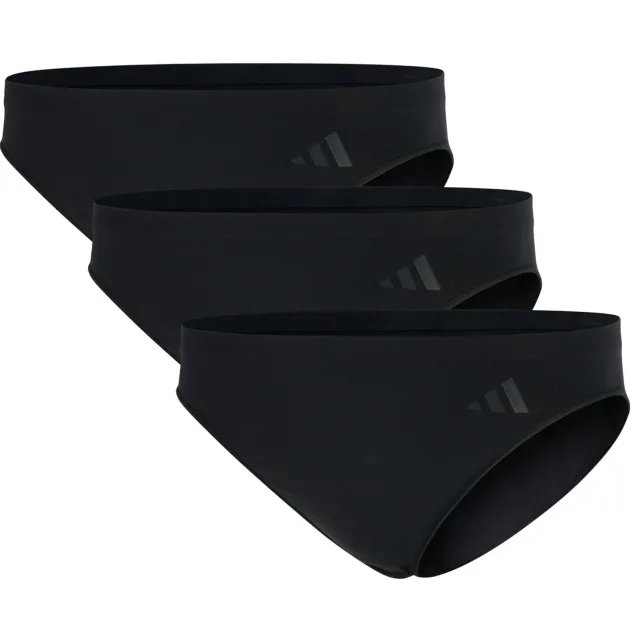 Adidas Sport Active Seamless Low Rise Bikini 3P Slip zwart, foto 2