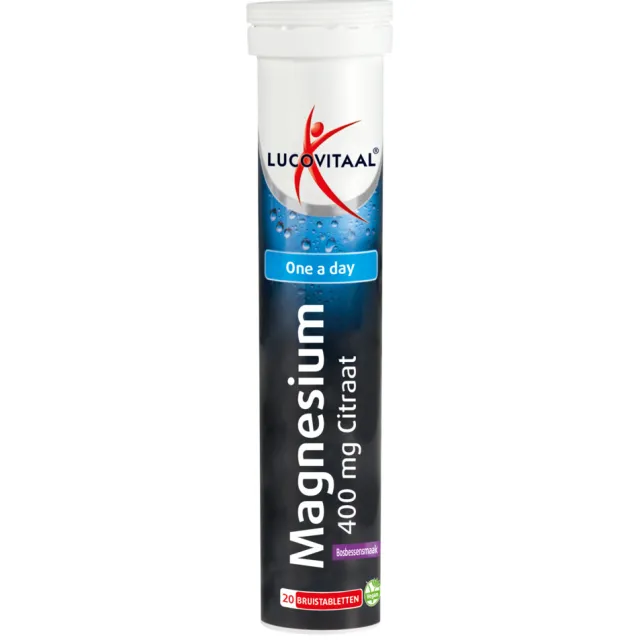 Lucovitaal Magnesium Citraat 400 mg bruistabletten