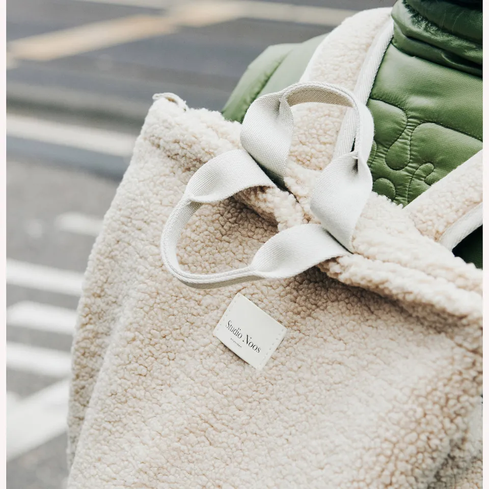 Studio Noos Teddy Adult Backpack luiertas ecru, foto 7