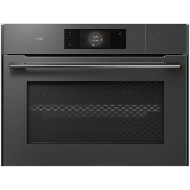 Atag CSX4685M inbouw combi stoomoven grijs