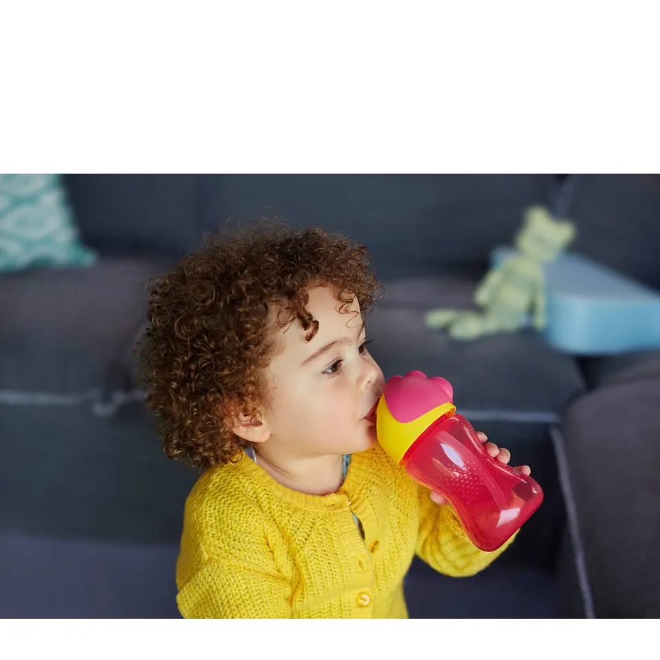 Philips Avent Rietjesbeker 12+ mnd Roze SCF798/02 300 ml, foto 3