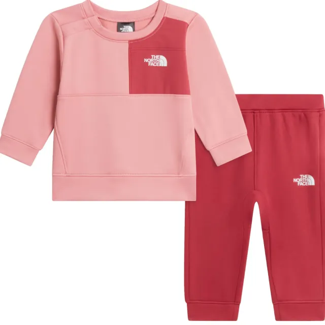 The North Face fleece sweater - lichtroze/donkerroze