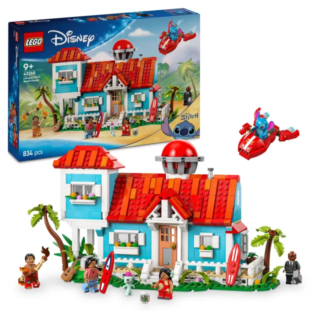 Lego Disney Lilo en Stitch Strandhuis 43268, foto 2