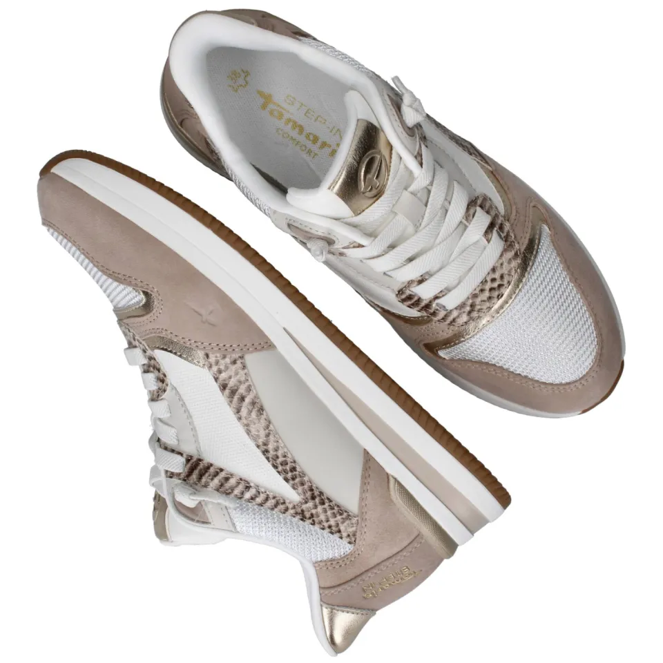 Tamaris Comfort sneakers beige, foto 4
