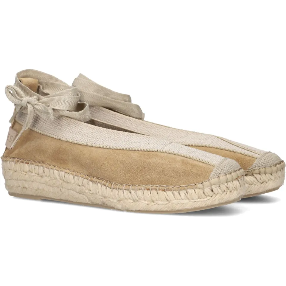 Shabbies Amsterdam Palma suède espadrille beige, foto 4