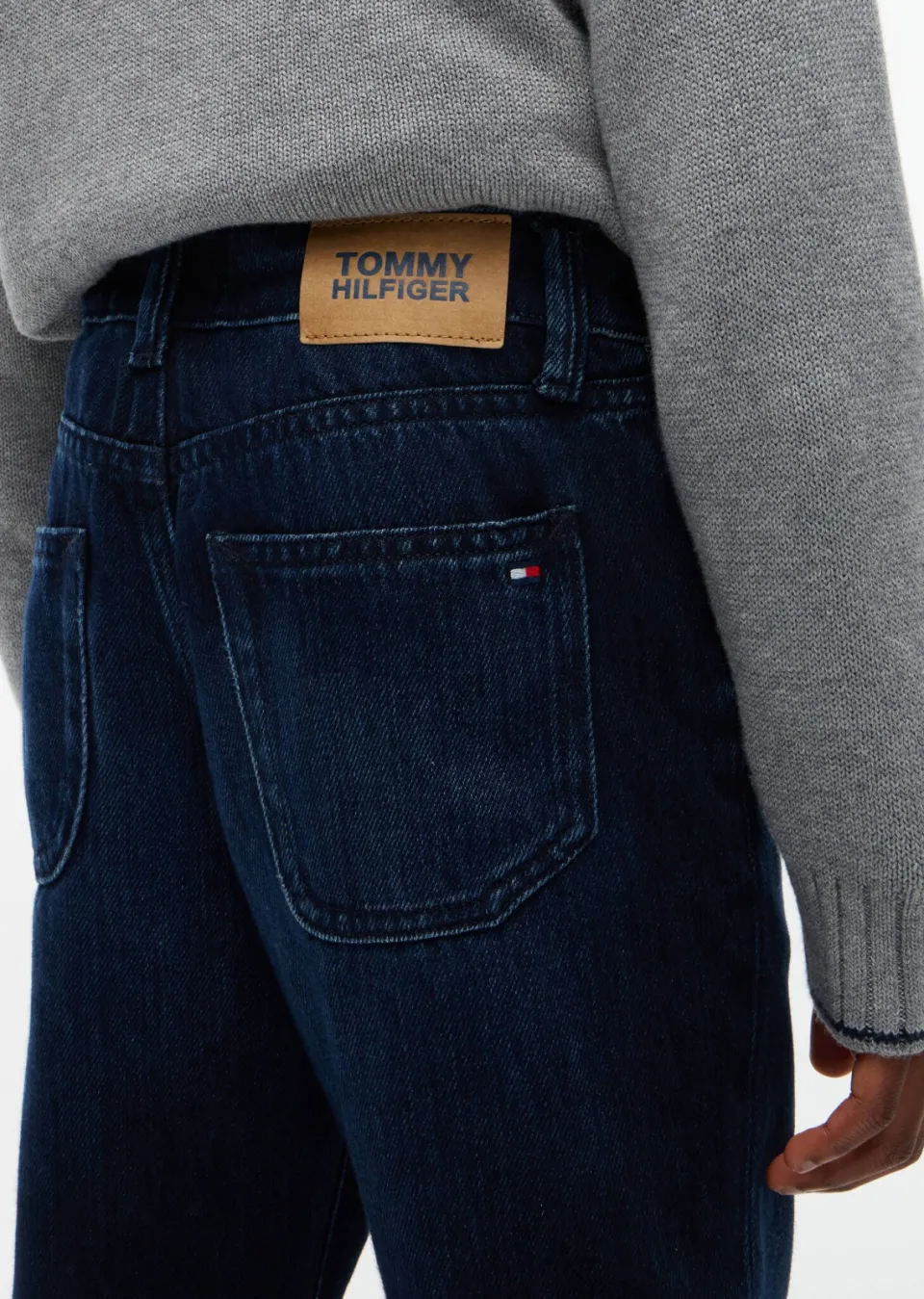 Tommy Hilfiger straight leg jeans - dark blue, foto 5