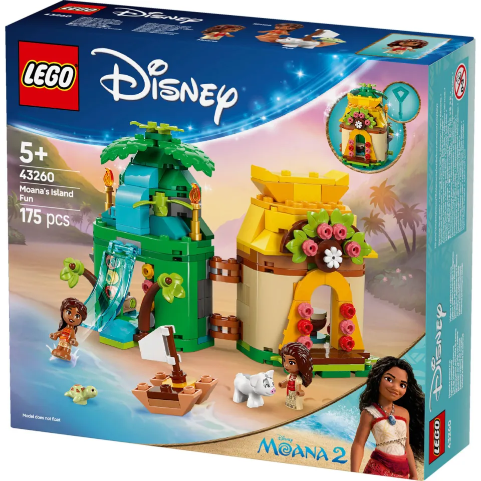 Lego Disney Princess Vaiana's speeleiland 43260, foto 5