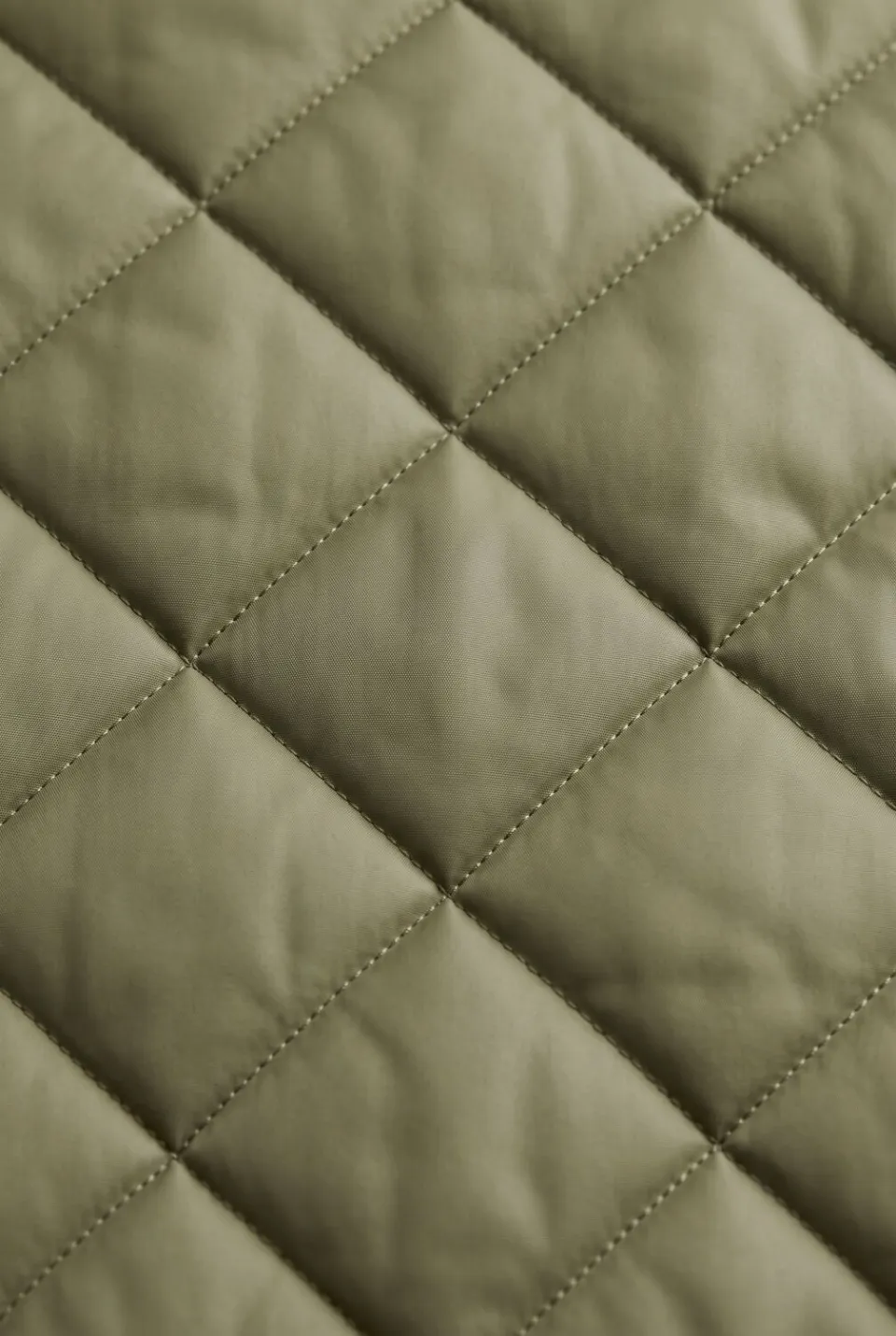 Like Flo quilted winterjas met split groen, foto 8