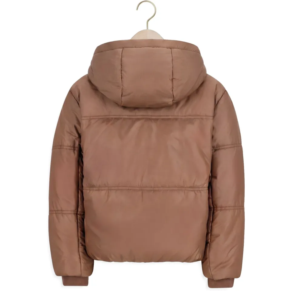 Like Flo quilted winterjas bruin, foto 6