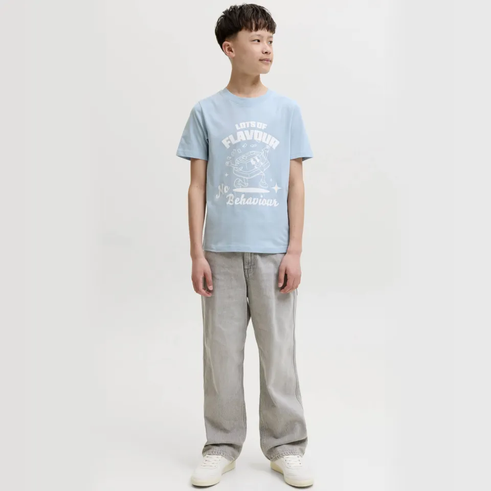Jack & Jones T-shirt lichtblauw, foto 4