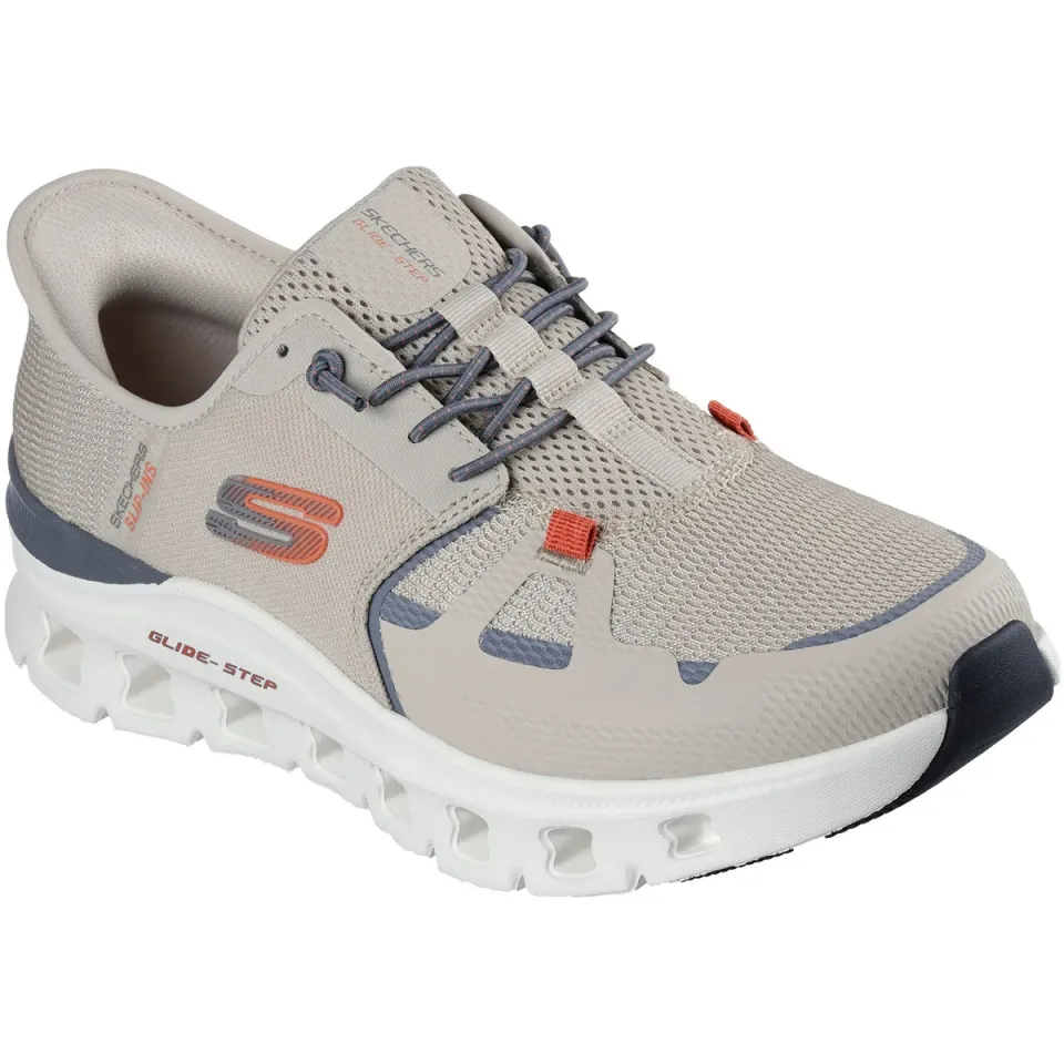 Skechers Glide-Step Pro instapper taupe, foto 3