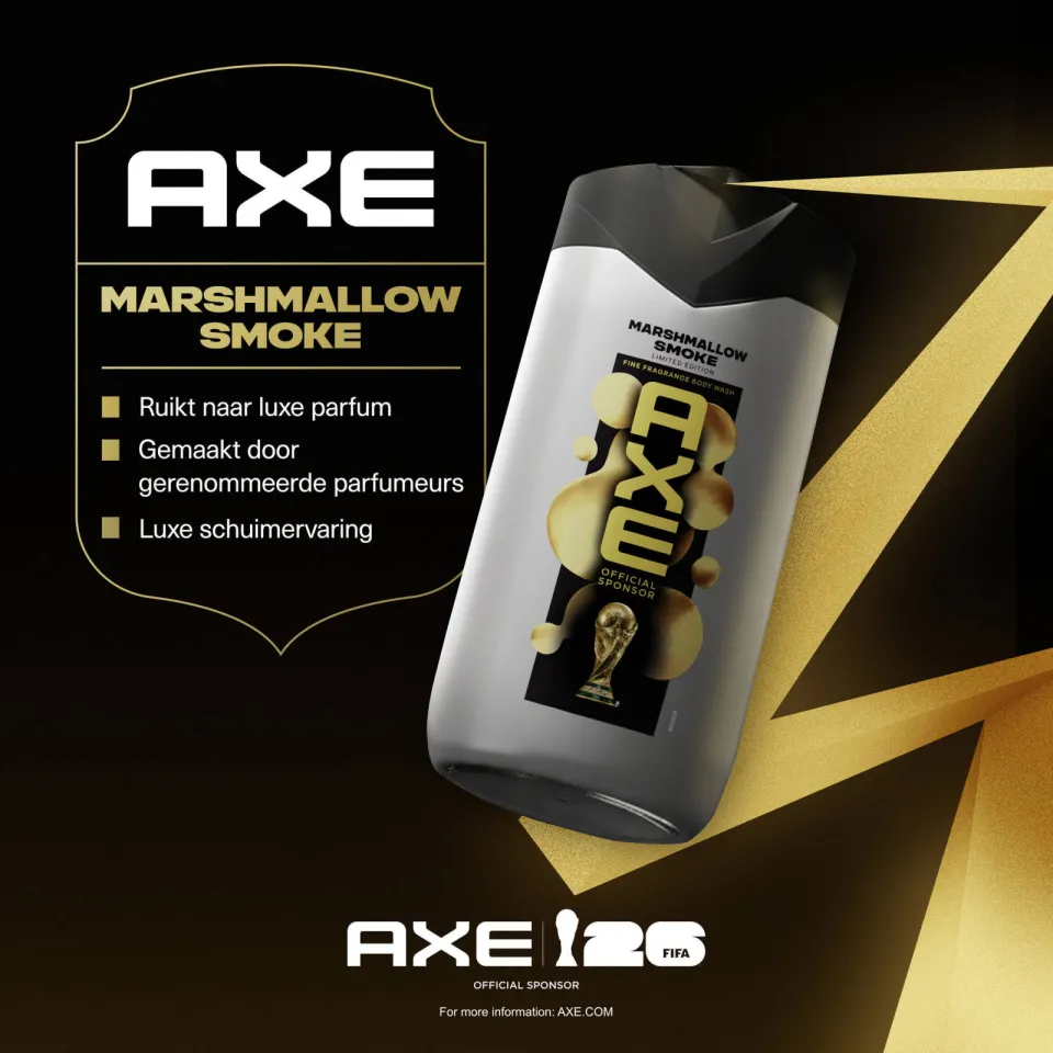 Axe Fine Fragrance Collection Marshmallow Smoke douchegel, foto 3