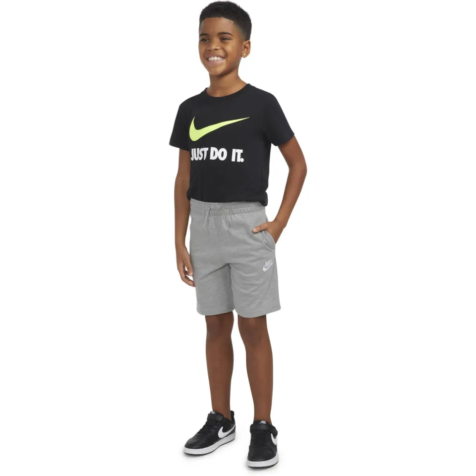 Nike S32-kd sweatshort grijs melange
