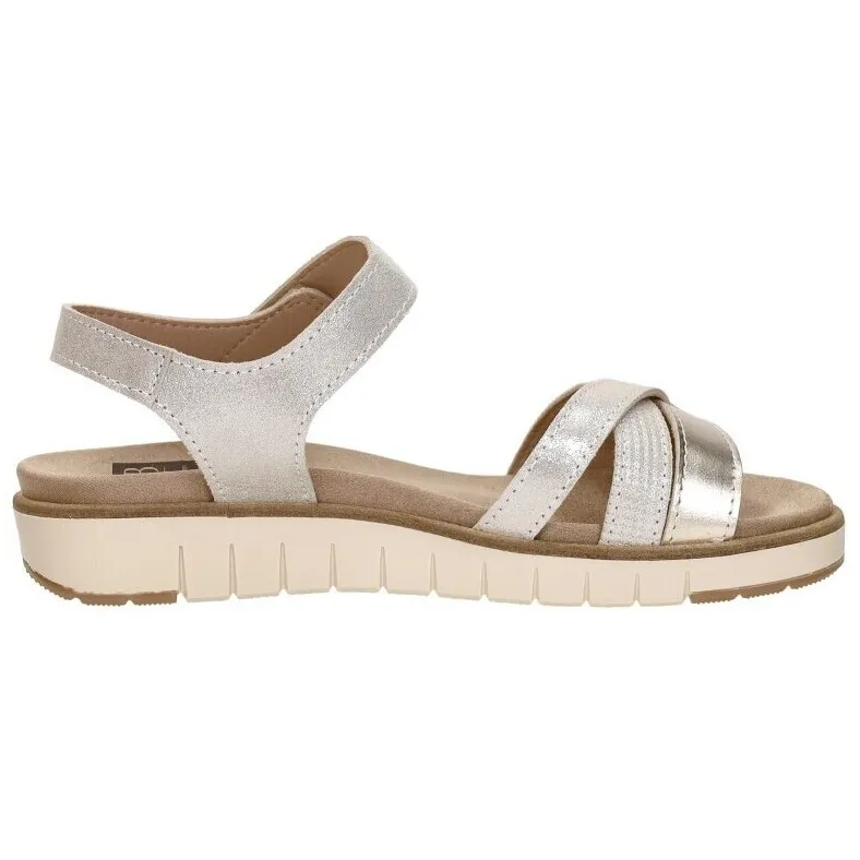 Sub55 Comfort Collection Romi 22 sandaal goudkleur