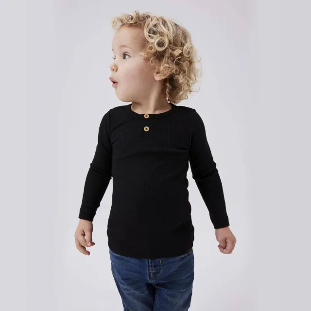 NAME IT MINI longsleeve NMMKAB zwart, foto 4