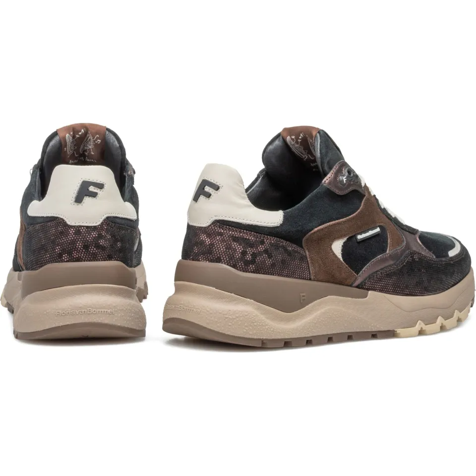 Floris Van Bommel SFW-10164 Treni sneakers donkergrijs multi, foto 5