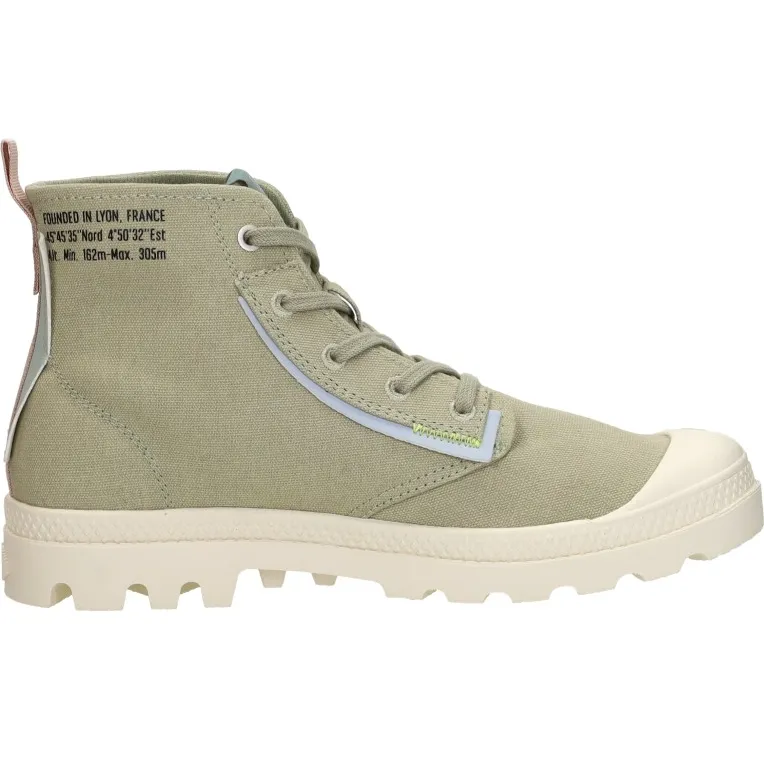 Palladium Pampa Underlayer veterschoen khaki