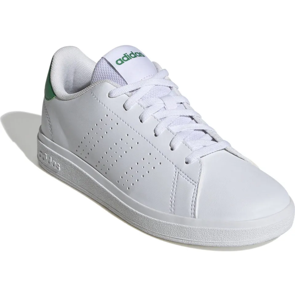 Adidas Advantage Base 2.0 sneaker wit groen, foto 3
