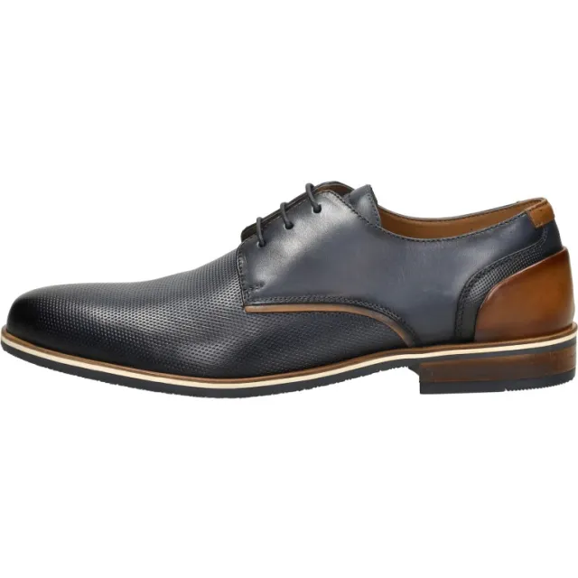 Sub55 gekleed veterschoen blauw, foto 2