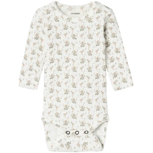 Lil' Atelier BABY romper NBFGAGO offwhite, foto 2