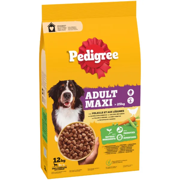 Pedigree Adult Maxi droogvoer hond kip 12 kg