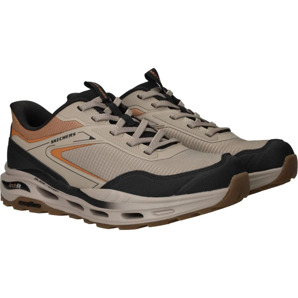 Skechers Arch Fit Orvan Ultra Talon veterschoen taupe, foto 3
