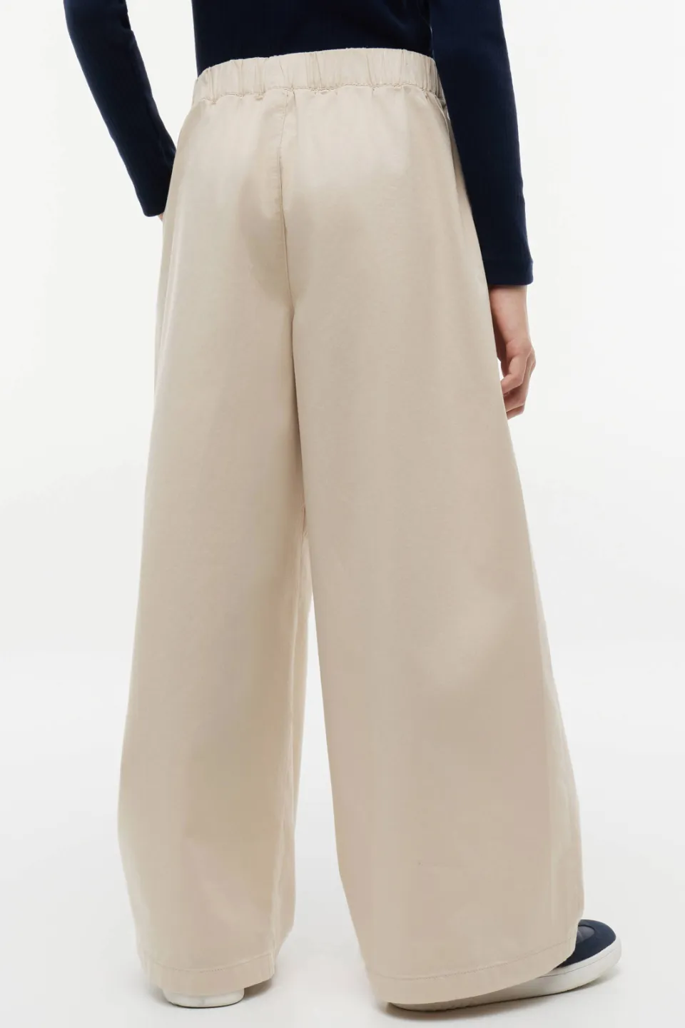 Tommy Hilfiger wijde broek met plooien beige, foto 5