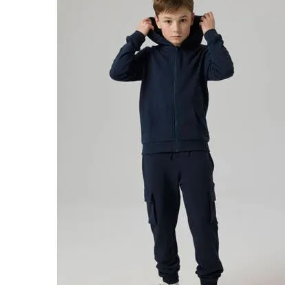 NAME IT NKMOLLIE cargobroek donkerblauw, foto 3
