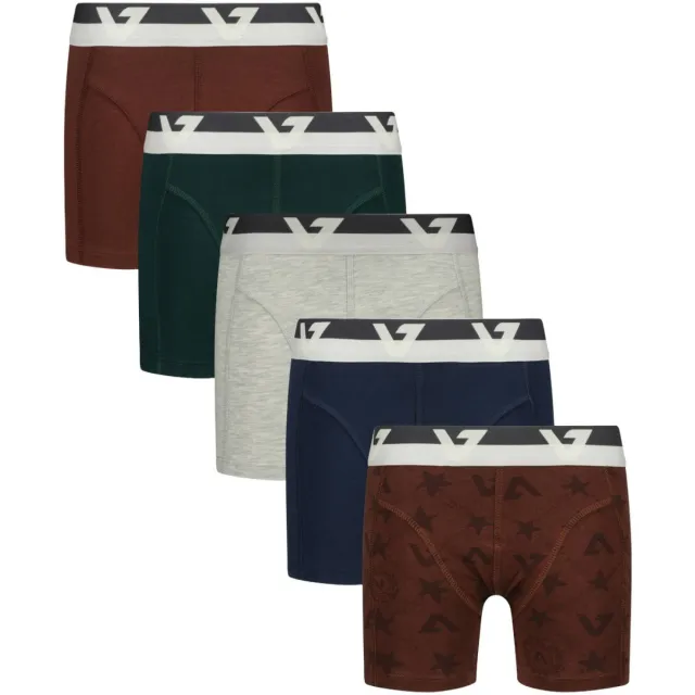 Vingino boxershorts 5-pack meerkleurig multicolor, foto 2