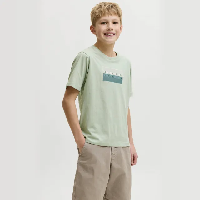 Jack & Jones Junior T-shirt lichtgroen