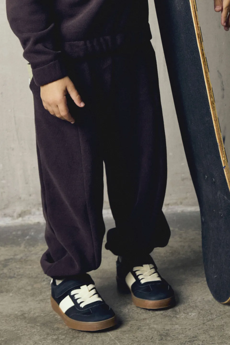 NAME IT MINI barrel joggingbroek donkerbruin, foto 4