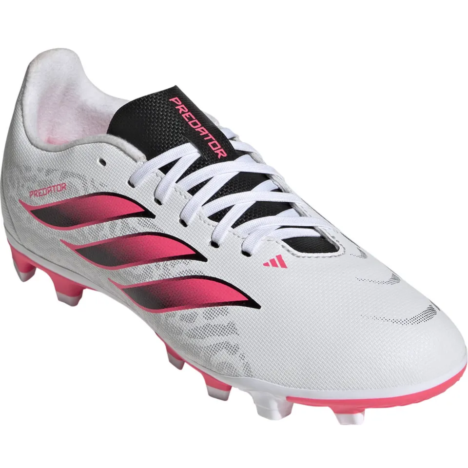 Adidas Performance Predator Club junior voetbalschoenen - wit/roze, foto 4