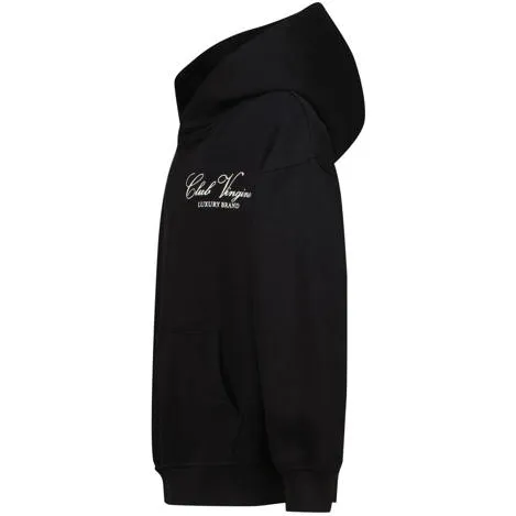Vingino hoodie met backprint - zwart Sweater Backprint, foto 2