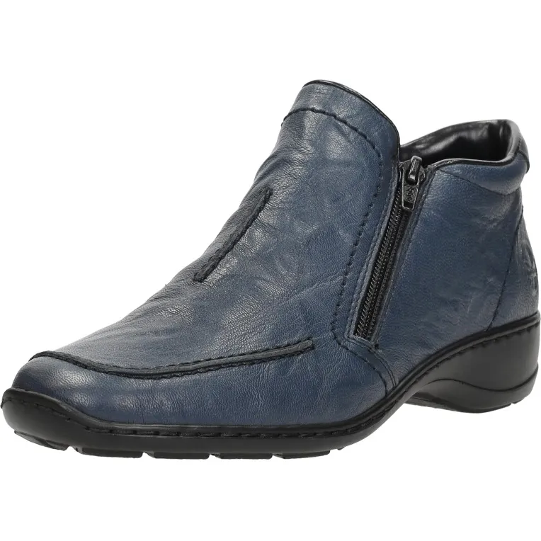Rieker enkellaarsjes blauw, foto 5