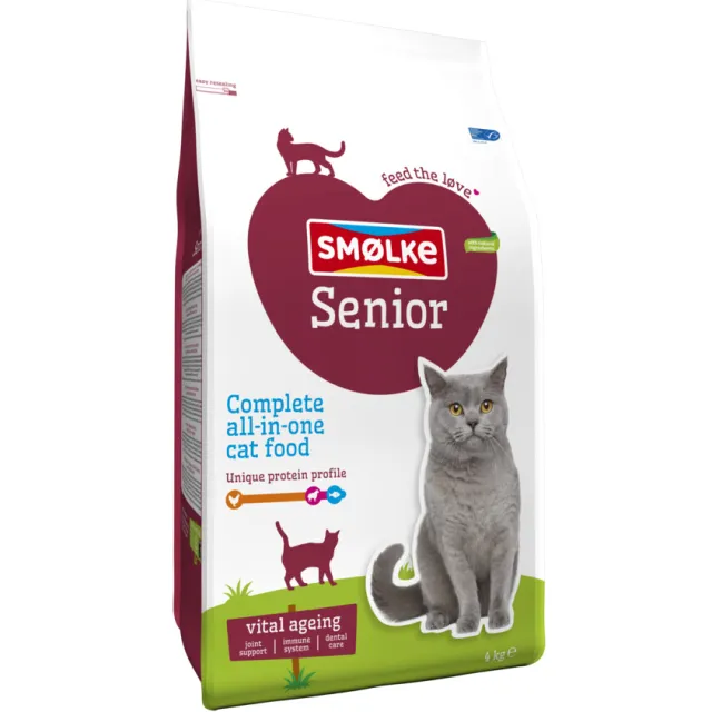 Smolke Senior kattenvoer kip