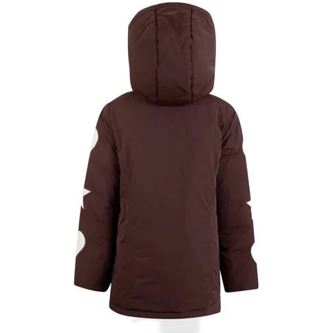 Shoeby winterparka donkerbruin, foto 3
