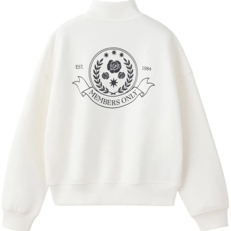 Mango Kids sweater met backprint - naturel wit, foto 3