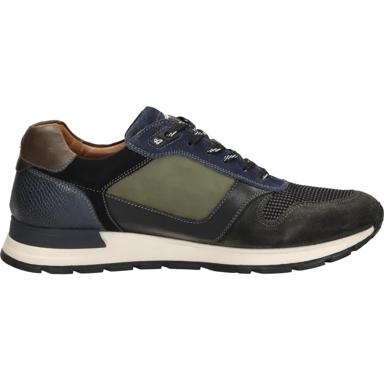 Australian Glastonburry lage sneaker donkergrijs