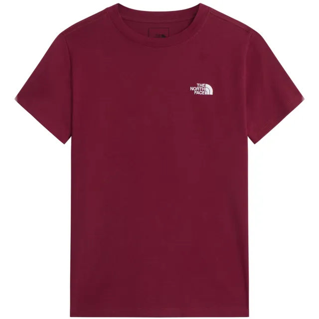 The North Face Evolution Simple Dome t-shirt rood, foto 2