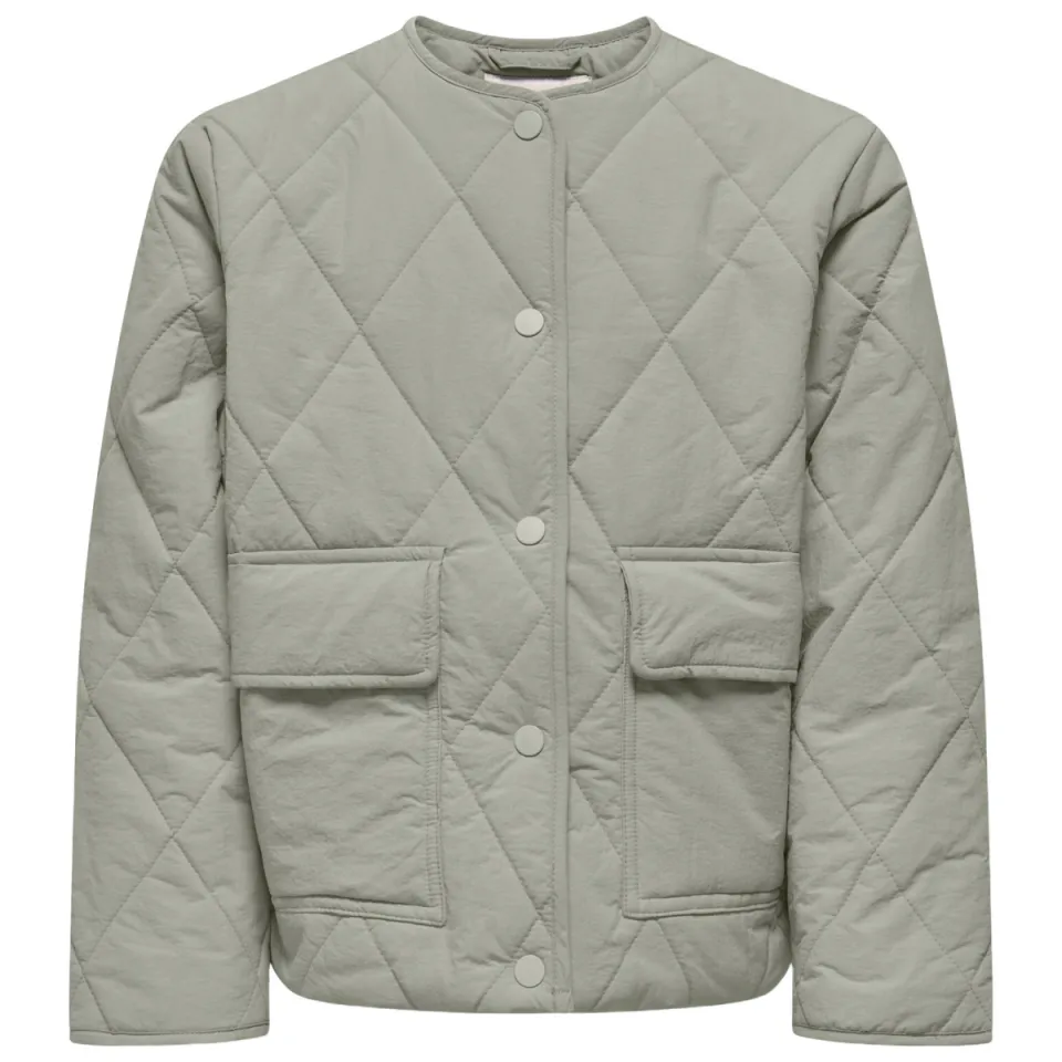 KIDS ONLY GIRL KOGROSALINA quilted tussenjas groen, foto 2